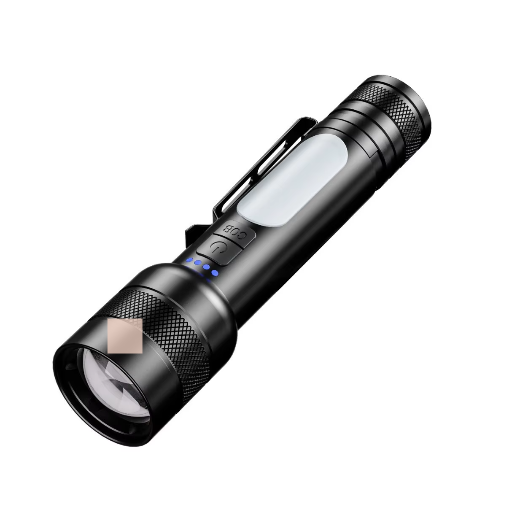 Factory Hot Selling LED Strong Light Rechargeable Flashlight