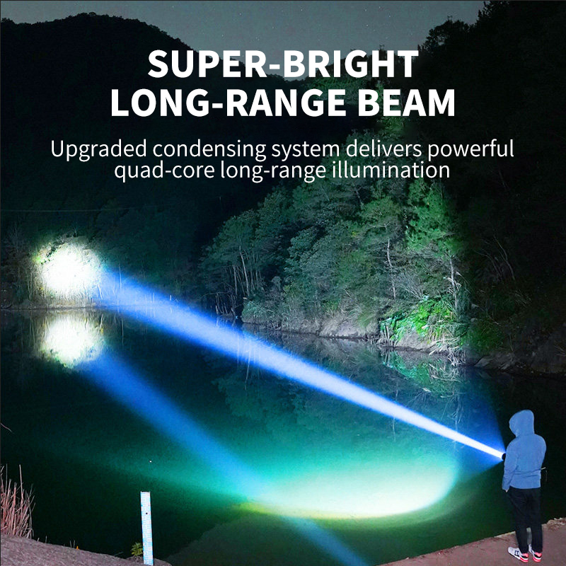 Wholesale Aluminum Alloy Camping Emergency Climbing Flashlight