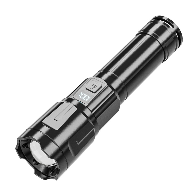 Scalable Aluminum Alloy Rechargeable Flashlight