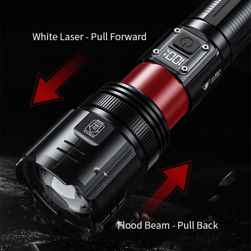 OEM ODM Customized Aluminum Alloy Tactical Flashlight