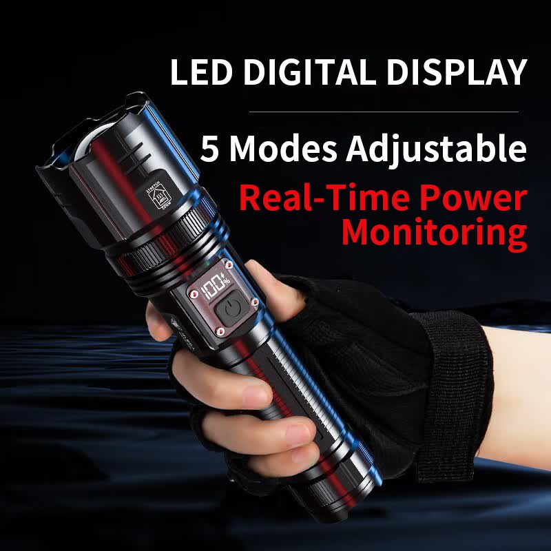 OEM ODM Customized Aluminum Alloy Tactical Flashlight