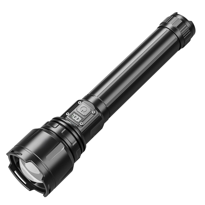 Hot Sale Rechargeable Aluminum Alloy IP44 Portable Flashlight