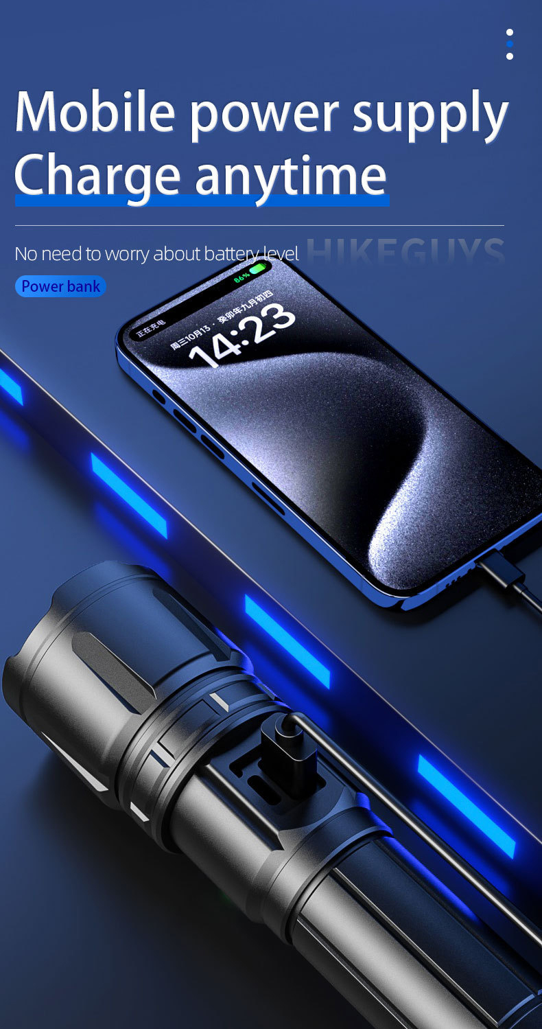 Hot Sellers High Power LED Flashlights M26 Super Bright