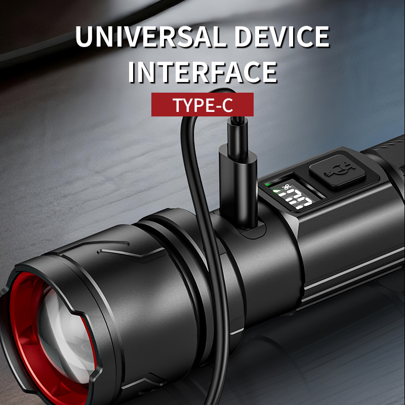 Manufacturer Wholesales High-power LED Flashlights Variable