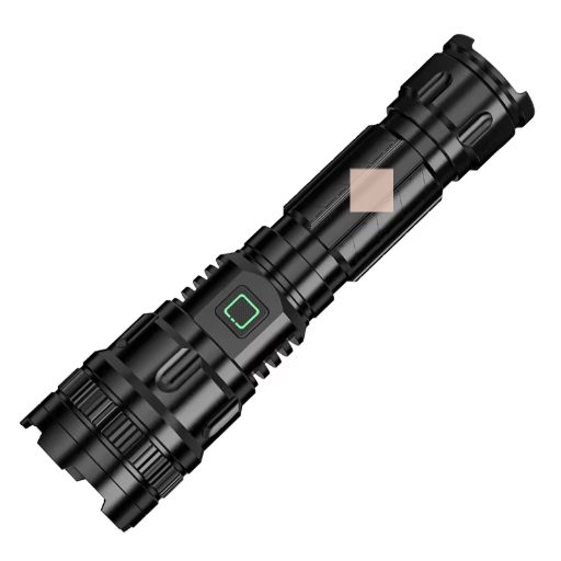 Hot Selling LED Rechargeable IP44 Camping Tactical Strong Light Aluminum Alloy Flashlight