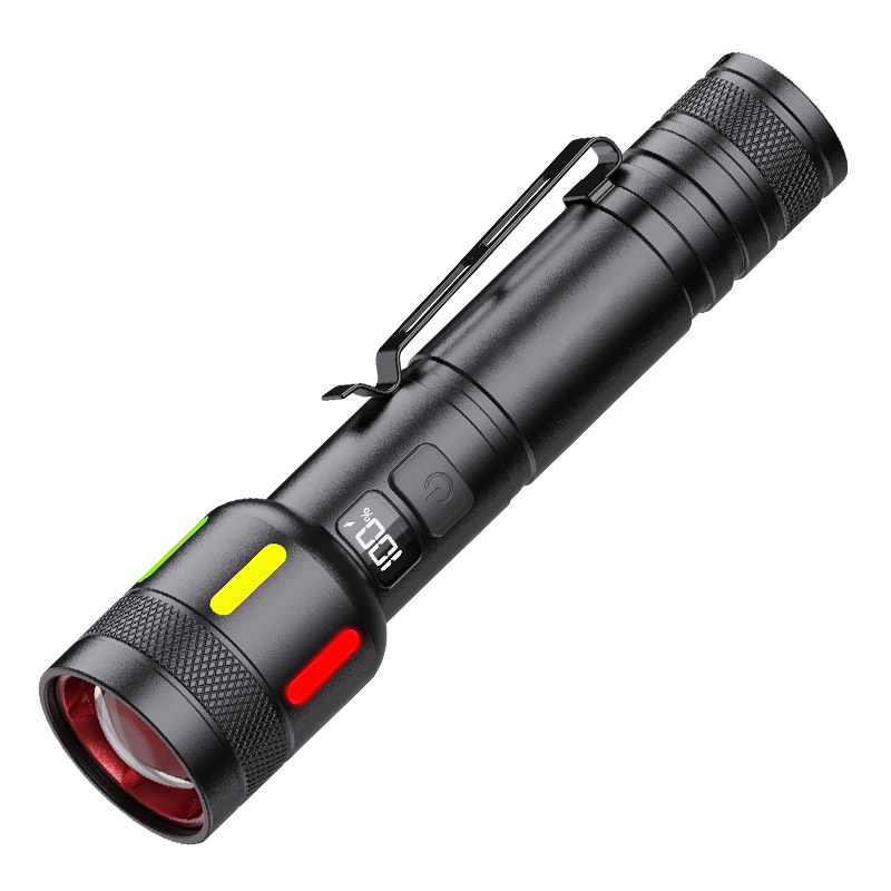 Factory Wholesale Tactical Flashlight USB Rechargeable