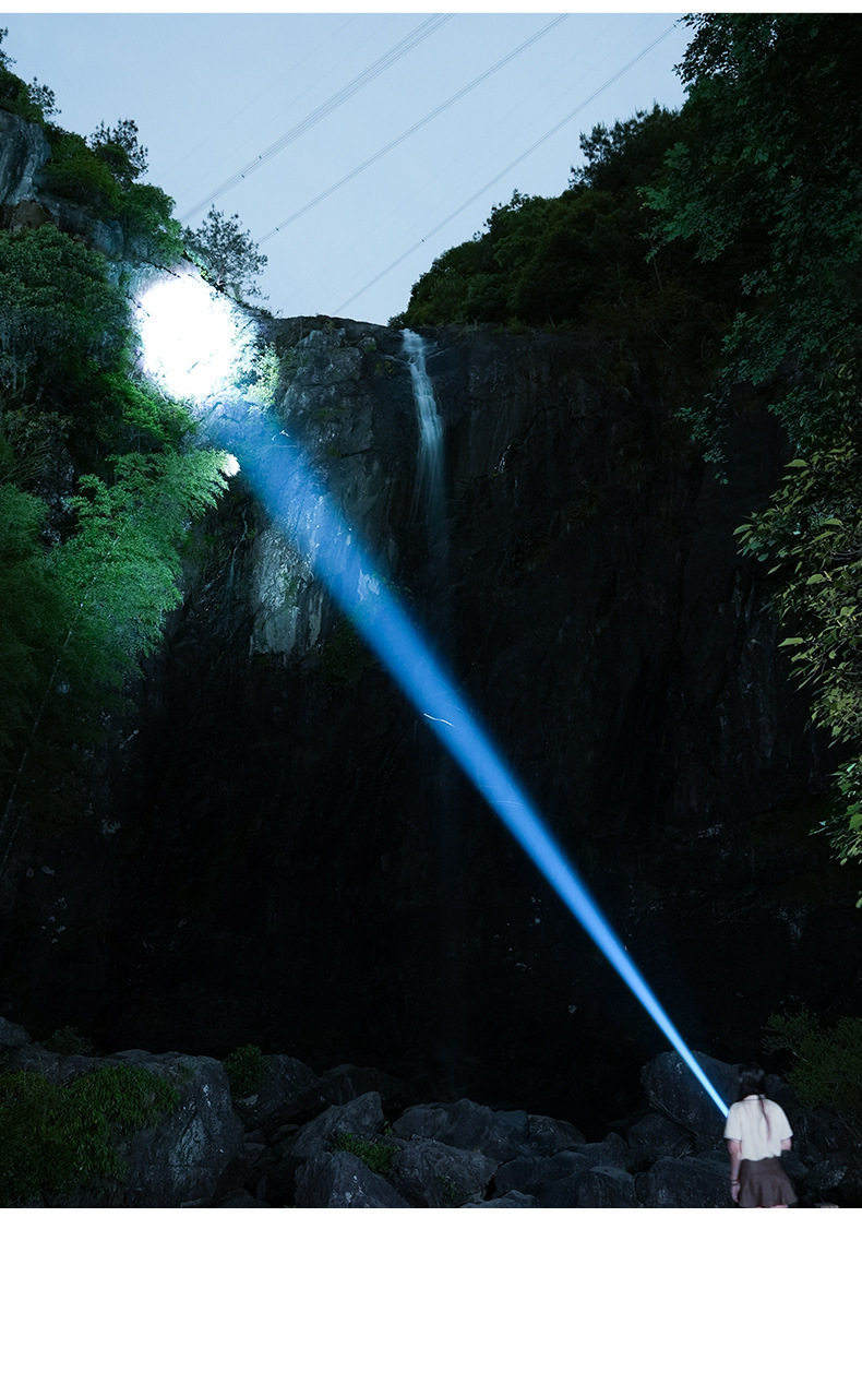 Hot Selling Aluminum Alloy Telescopic Zoom LED Strong Flashlight