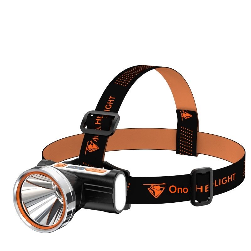 Outdoor Camping Strong LED Head Lamp Emergency Mountaineering Fishing Head Lamp with 50000