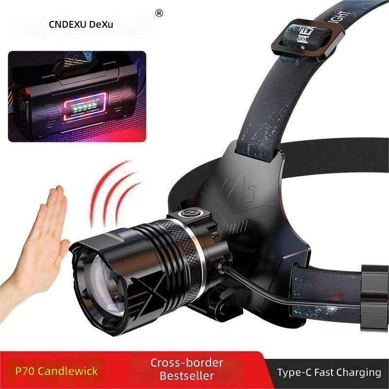 Outdoor Camping Strong LED Head Lamp Emergency