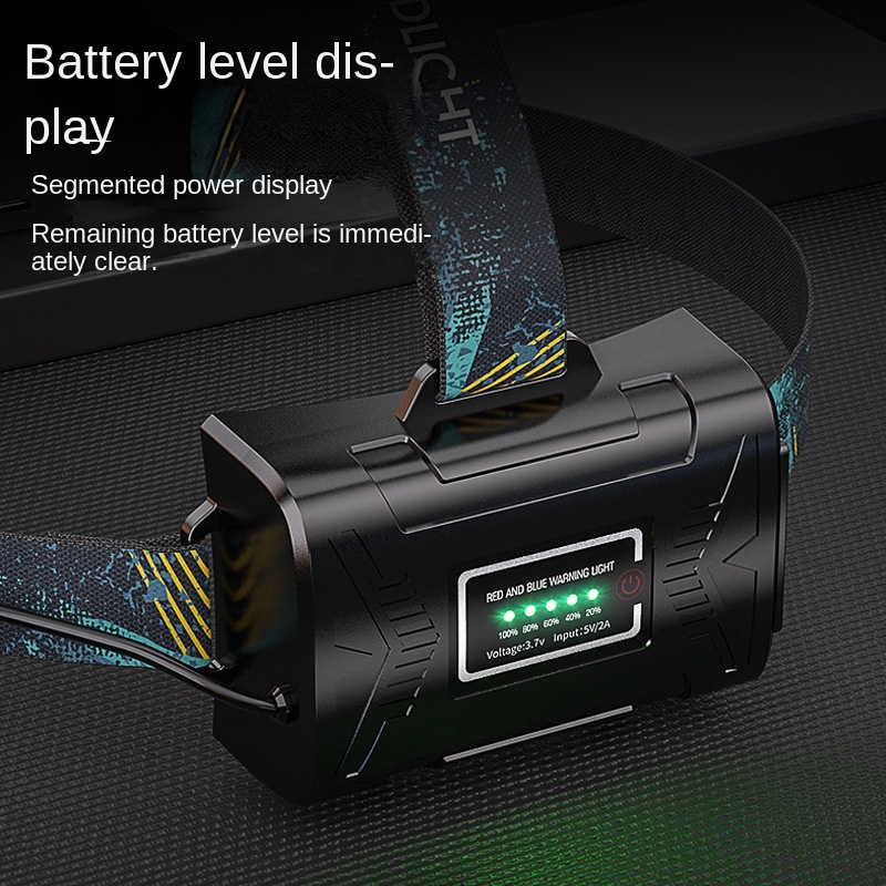 Outdoor Camping Strong LED Head Lamp Emergency