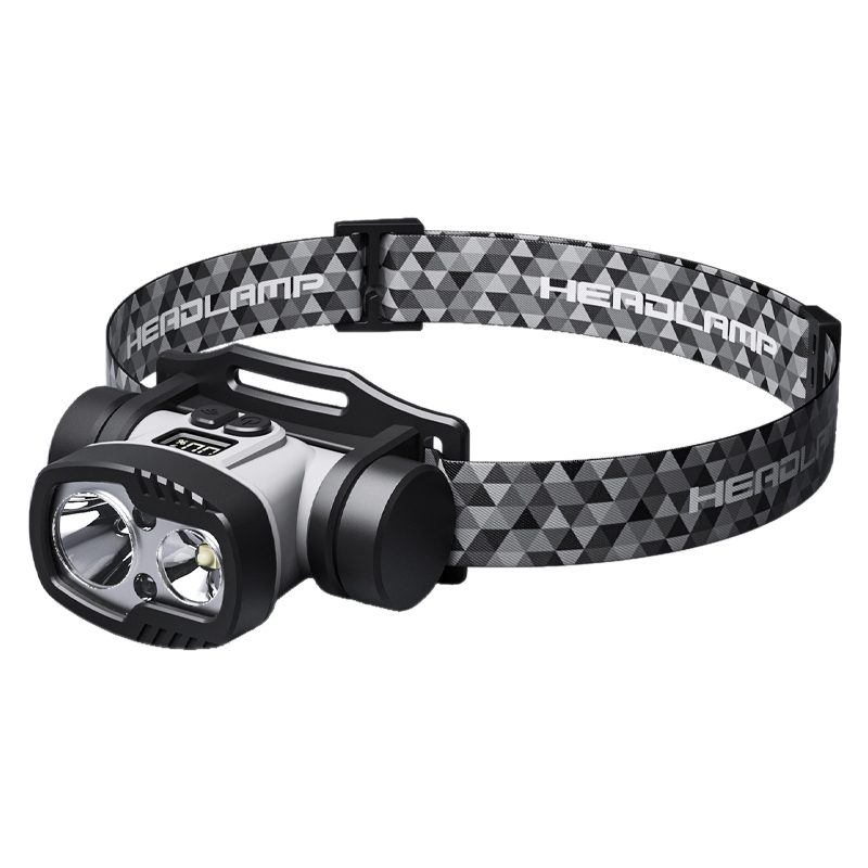 Factory Wholesale Rechargeable 18650 Li-Ion Strong Light Headlamps LED ABS Waterproof Adju