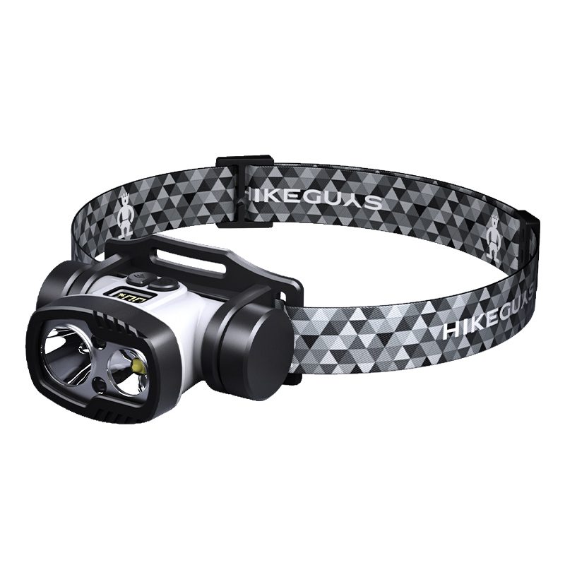 Factory Wholesale Rechargeable 18650 Li-Ion Strong Light Headlamps LED ABS Waterproof Adju