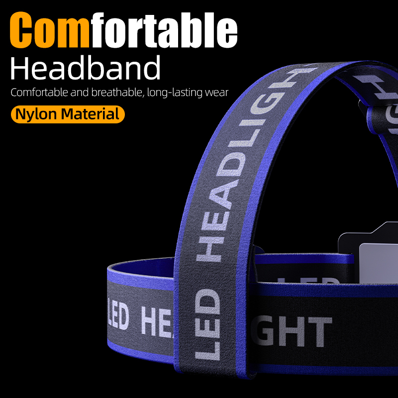 Wholesale USB Charging IPX4 Waterproof Adjustable Dimmable Headlamp