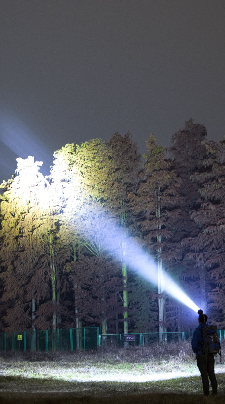 Durable Hand Held LED Searchlight Multi Light Mode