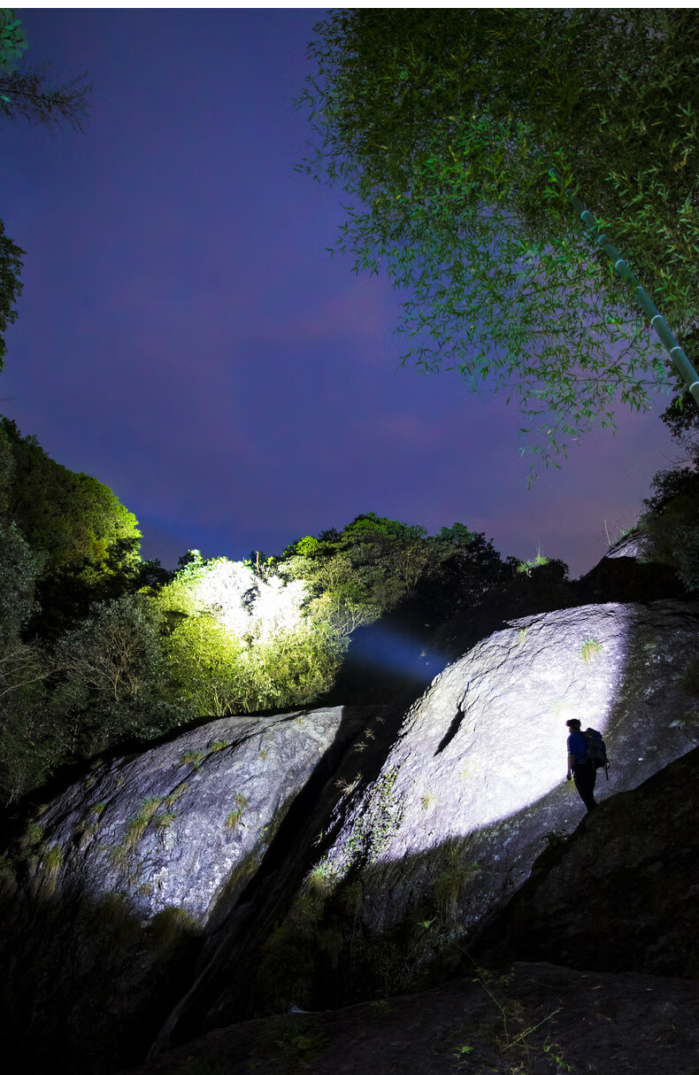 Portable 1700LM High Lumen LED Spotlight IPX4 Waterproof