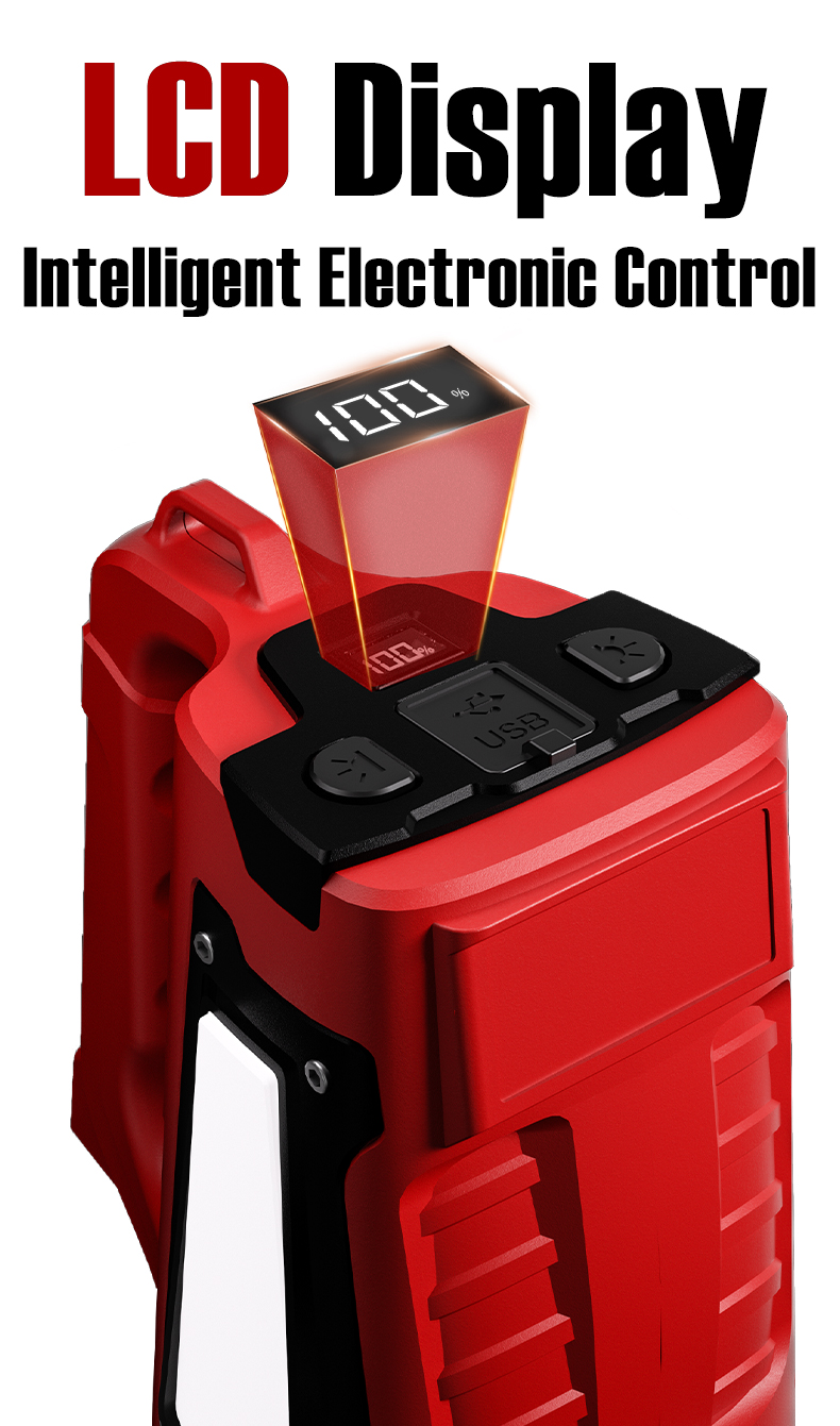 Ultra Bright 350LM Handheld LED Searchlight Rechargeable