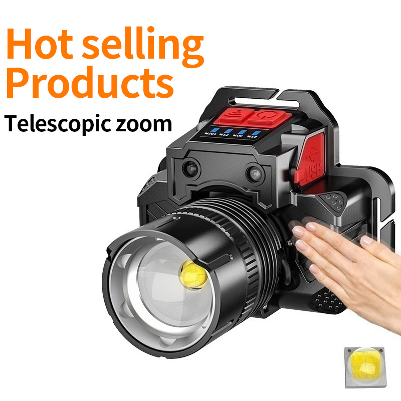 High Power 1400LM LED Rechargeable Waterproof Searchlight