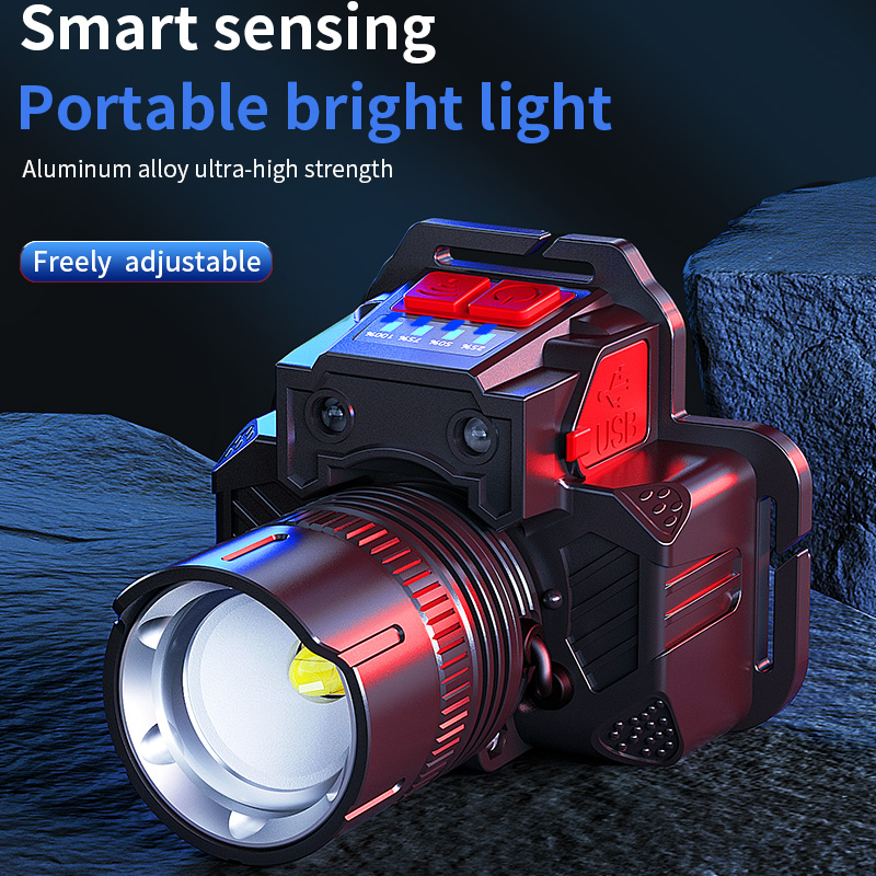 High Power 1400LM LED Rechargeable Waterproof Searchlight