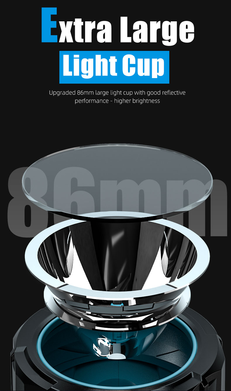 Wholesale High-power LED Handheld Spotlights Hunting