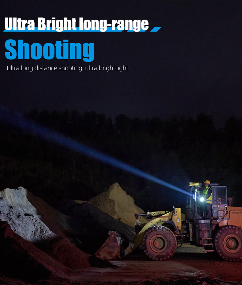 Wholesale High-power LED Handheld Spotlights Hunting