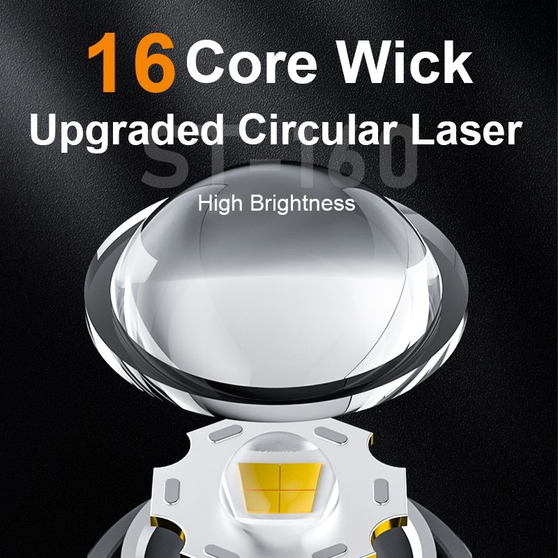 Rechargeable Strong Light LED Headlights IP33 Waterproof Adjustable Head Dual Color Temper