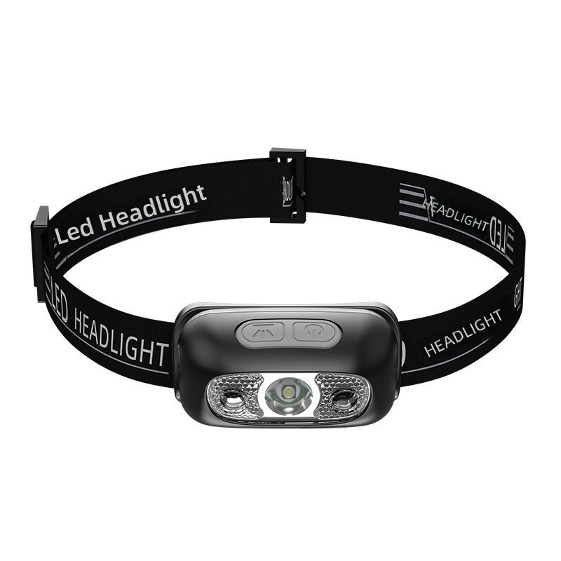 Factory Direct Sale ABS LED Headlamp-Ultra-Bright Rechargeable Emergency Head Light for Ca