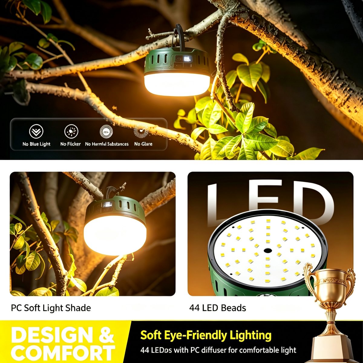 Manufacturer Wholesale LED Camping Lights, Outdoor Camping Picnic Restaurant Atmosphere Li