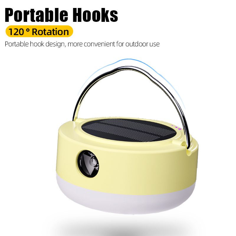 Wholesale Rechargeable LED Camping Lights IP44 Rated ABS Aluminum Alloy Material Outdoor R